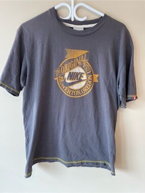 Nike The Original Short Sleeve Gray Tee